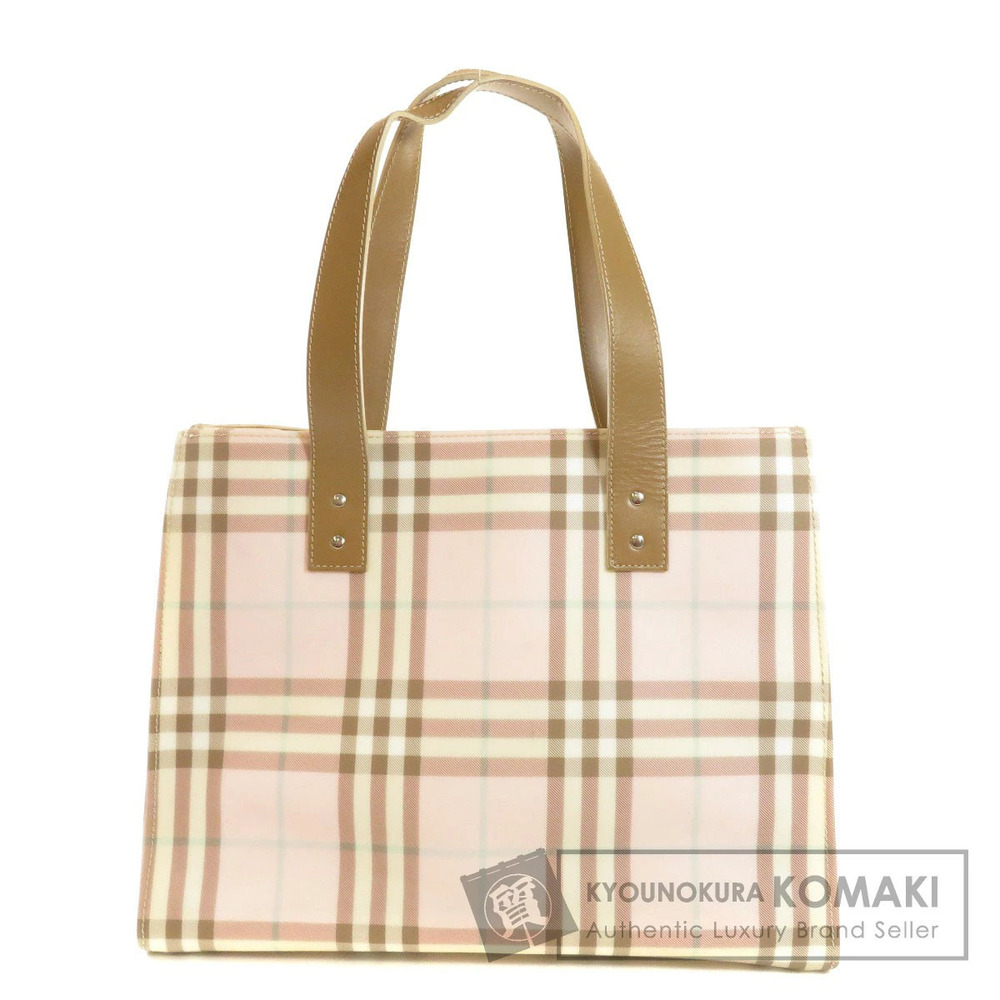 Burberry check tote bag